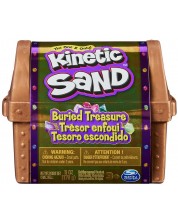 Игрален комплект с кинетичен пясък Kinetic Sand - Съкровище