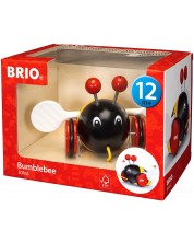 Играчка за дърпане Brio - Пчела -1