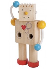 Играчка за сглобяване PlanToys - Робот с емоции -1