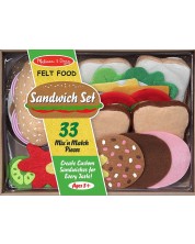 Игрален комплект Melissa and Doug - Направи си сам сандвичи