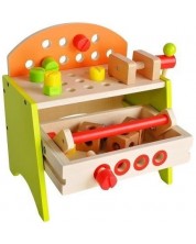 Игрален комплект Kruzzel - Детска работилница със строителни инструменти -1