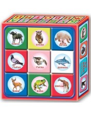 Игра с кубчета - Животни, 9 броя -1