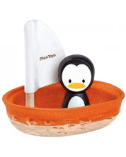 Играчка за баня PlanToys - Пингвин -1