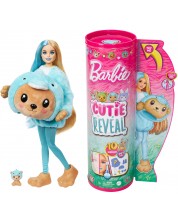 Игрален комплект Barbie Cutie Reveal - Кукла с костюм на мече-делфин -1