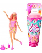 Игрален комплект Barbie Pop Reveal - Кукла с изненади, Ягодова лимонада -1