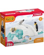 Игрален комплект Schleich Wild Life - Семейство пингвини -1