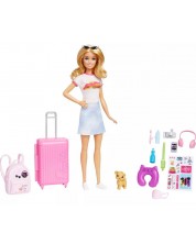 Игрален комплект Barbie - Пътешествие с куче -1