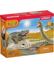 Игрален комплект Schleich Wild Life - Опасни влечуги от блатото