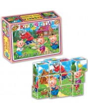 Игра с кубчета - Трите прасенца, 12 броя