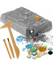 Игрален комплект Kruzzel - Кристална мина за разкопки