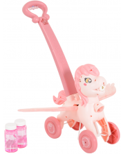 Играчка за сапунени балони Moni Toys - Пони, Pink Wings -1