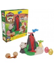 Игрален комплект Hasbro Play-Doh - Вулкан на остров от кости