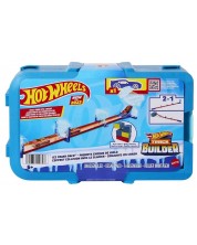 Игрален комплект Hot Wheels - Елементи за ледена писта с кола -1