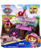 Игрален комплект Spin Master Paw Patrol Rescue Wheels - Трансформиращият се камион на Скай