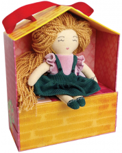 Игрален комплект Svoora - Кукла Ани с преносима къща -1