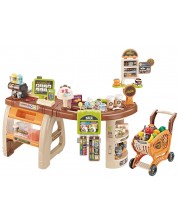 Игрален комплект Raya Toys - Супермаркет Home2 с аксесоари