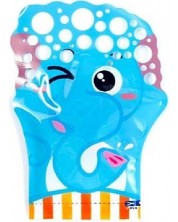 Игрален комплект Raya Toys - Ръкавици за сапунени балони, Слон