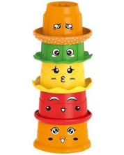 Игрален комплект Raya Toys - Бебешка кула Хамбургер -1