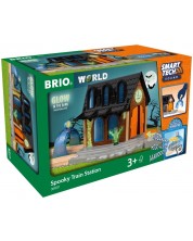 Игрален комплект Brio - Призрачна гара, Smart Tech -1