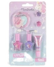 Комплект Martinelia Little Unicorn - Лакове за нокти, гланц, сенки и фиби -1
