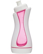 Спортна бутилка iiamo sport - Бяло и розово, 380 ml -1