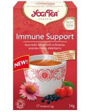 Immune Support Билков чай, 17 пакетчета, Yogi Tea