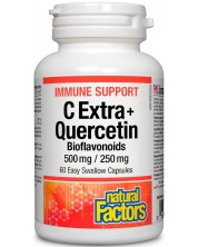 Immune Support C Extra + Quercetin, 60 капсули, Natural Factors