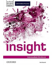 Insight Intermediate Workbook with Online Practice/ Английски език - ниво Intermediate: Учебна тетрадка с онлайн материали