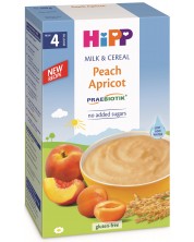 Инстантна млечна каша с пребиотик Hipp - Праскова и кайсия, 250 g -1