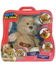 Интерактивна плюшена играчка Felyx Toys - Мечо Ох, Боли!