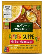 Инстантна супа за деца Natur Compagnie - Буквички, 50 g -1