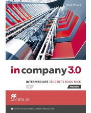 In Company 3rd Edition Intermediate: Student's Book Premium Pack / Английски език - ниво B1+: Учебник + код