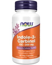 Indole-3-Carbinol (I3C), 200 mg, 60 капсули, Now