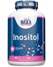 Inositol, 500 mg, 100 капсули, Haya Labs