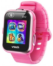 Интерактивна играчка Vtech - Смарт часовник DX2, розов (на английски език) 