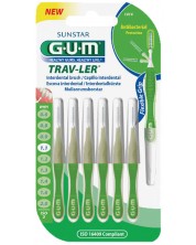 Gum Интердентални четки Trav-Ler, 1.1 mm, 6 броя