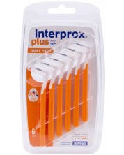 Dentaid Интердентални четки за зъби Interprox Plus, Super micro, 0.7 mm, 6 броя