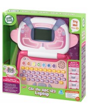 Интерактивна играчка Vtech - Образователен лаптоп, розов (на английски език) -1