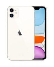 Смартфон Apple - iPhone 11, 4GB/64GB, бял -1