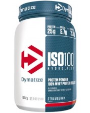 ISO 100, strawberry, 932 g, Dymatize -1