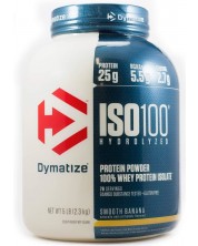 ISO 100, банан, 2.3 kg, Dymatize -1