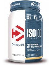 ISO 100, birthday cake, 932 g, Dymatize