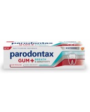 Parodontax Gum Паста за зъби Breath & Sensitivity Whitening, 75 ml
