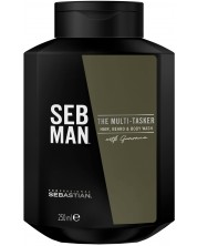 Sebastian Professional Seb Man Мултифункционален шампоан Multi-tasker, 250 ml -1