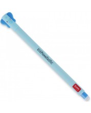 Изтриваема гел химикалка Legami - Слонче, синя -1