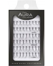 Aura Изкуствени мигли на снопчета Flare Eyelashes, N000 -1