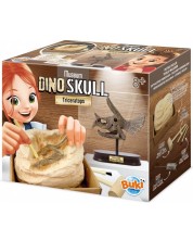 Изследователски комплект Buki Museum - Skull, Triceratops -1