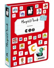 Детска магнитна книга Janod - Френската азбука -1