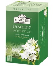 Jasmine Romance Зелен чай, 20 пакетчета, Ahmad Tea