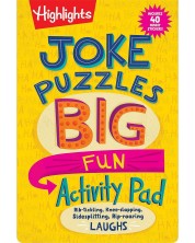 Joke Puzzles Big Fun Activity Pad -1